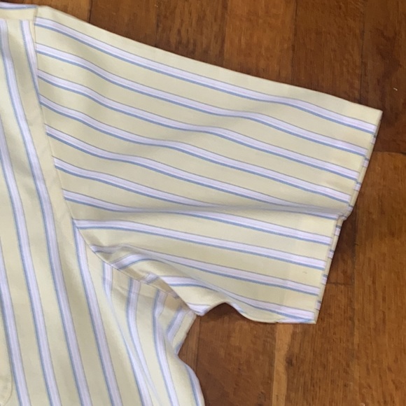 Lands’ End short sleeves men shirt, size 17.5 - Picture 4 of 12